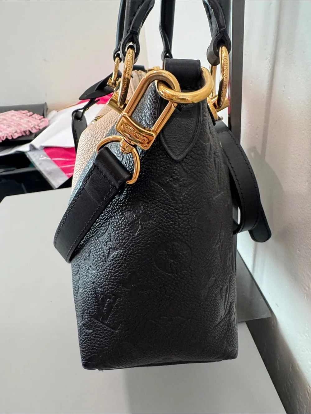 Louis Vuitton Monogram Empreinte V BB tote - Picture 3 of 8